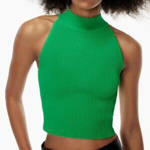 Aritzia Babaton Sculpt Knit Halter Top
